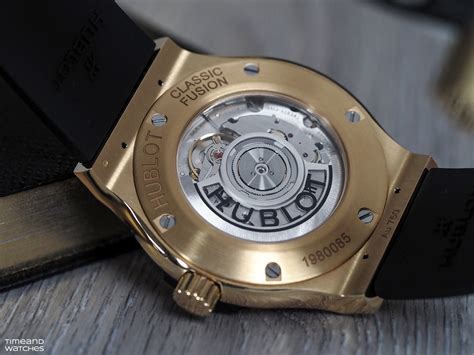 classic fusion special edition ggg hublot watch|Review: Hublot Classic Fusion Original 42 mm in Yellow Gol.